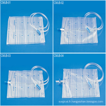 Sac de drainage médicamenteux à l&#39;urine jetable